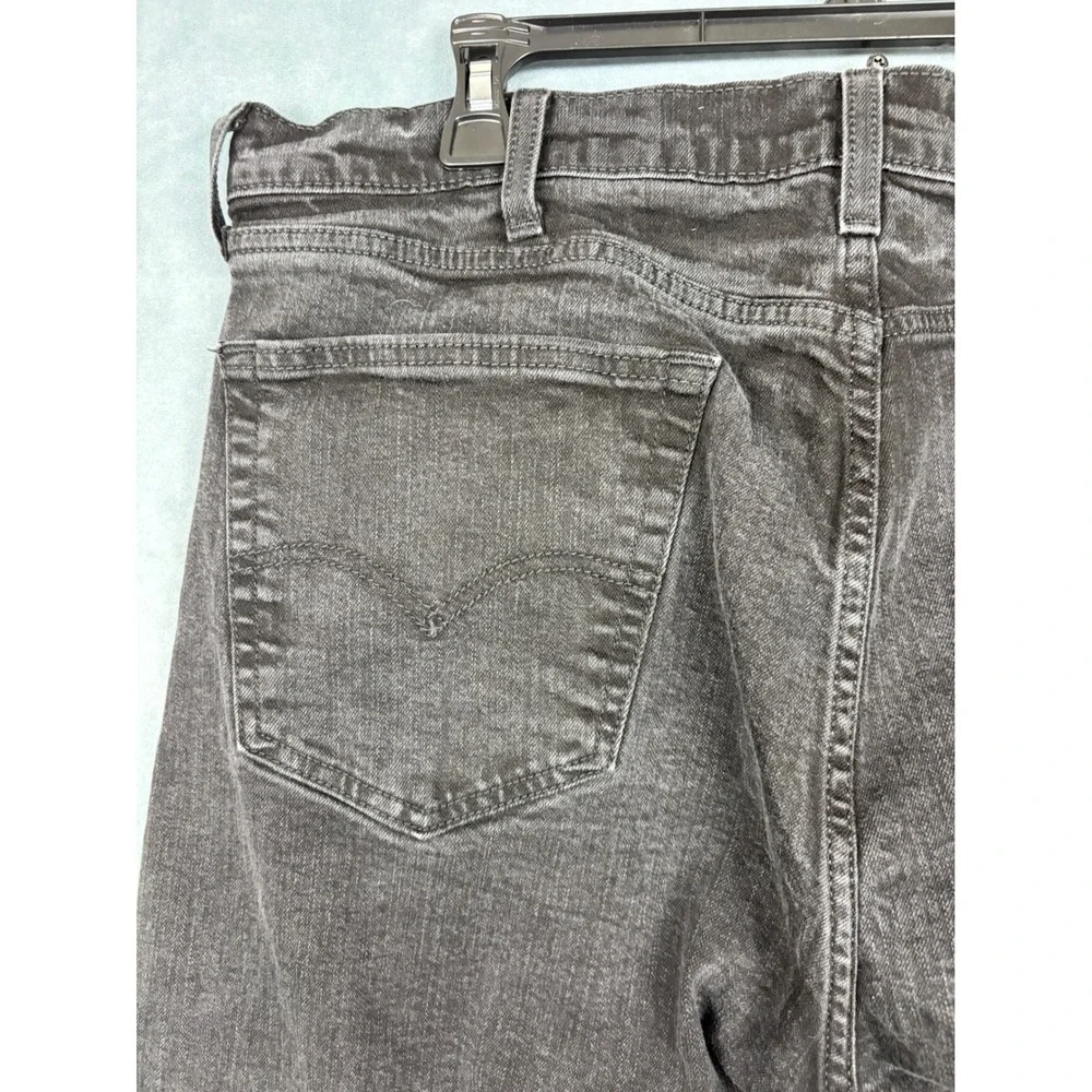 Levis 505 Regular Fit Jeans Mens 40x30 Charcoal Gray Straight Leg 00505-2622